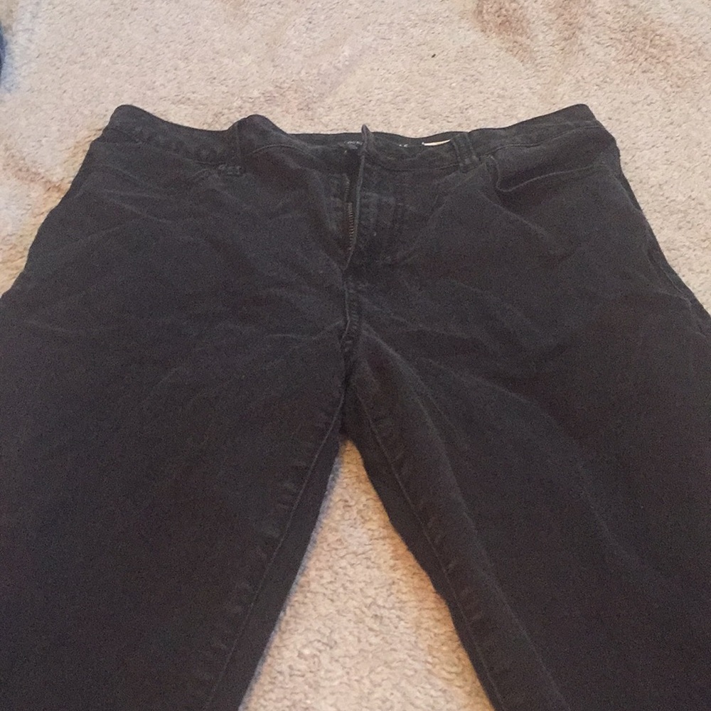 Black high waisted jeans